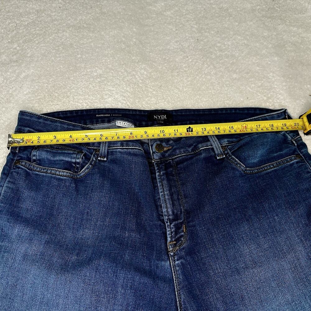 NYDJ Women's Jeans Size 20W - Blue Barbara Bootcut Lift Tuck Stretch Denim - Picture 11 of 12